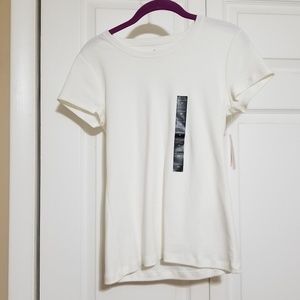 NWT Banana Republic White Tshirt